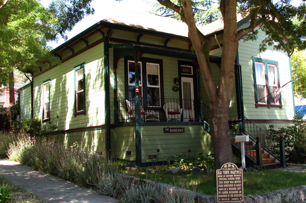 click to view larger image A Victorian cottage which was a wedding gift from a prominent Martinez (California) couple to their son.